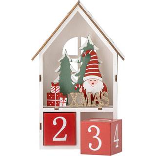 Bloomingville Edmund kalender med dato Rød