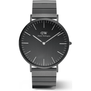 Daniel Wellington DW Watch Classic Piano Link Onyx Unitone Black 40mm