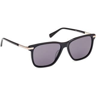 Gant GA00005 01A 55 Solbriller Mænd Black - Shiny Black - 55mm