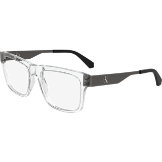 Calvin Klein Mand CKJ24632 970 Optiske stel Acetat Transparent Firkantet Normal