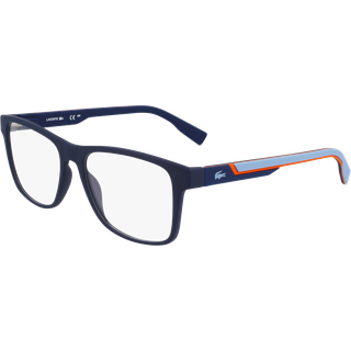 Lacoste Mand L2707MAG-SET 410 Optiske stel Bio-injekt Blå Firkantet Normal
