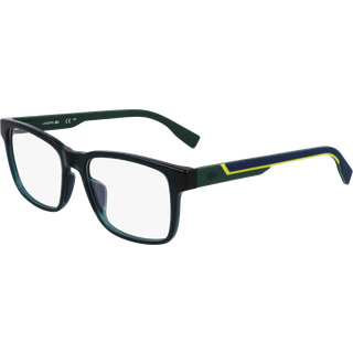 Lacoste Mand L2965 301 Optiske stel Bio-injekt Grøn Firkantet Normal