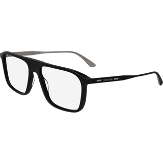 Calvin Klein Mand CK24548 001 Optiske stel Acetat Sort Firkantet Normal