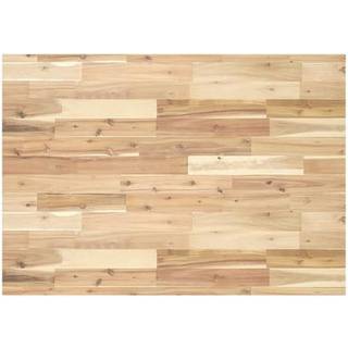 skrivebordsplade 80x70x4 cm ubehandlet massivt akacietræ