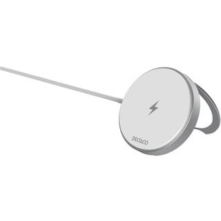 Deltaco Trådløs Qi2 Opladningsplade 15W hvid