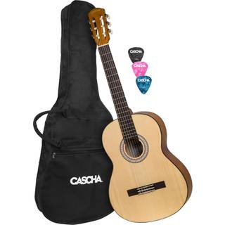 Cascha HH 2137 4/4 Natural Klassisk guitar