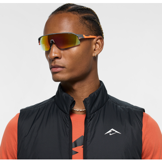 Nike FLYFREE SHIELD E EV24034 065 172 Solbriller Mænd Grå - Matte Smoke Grey - 172mm