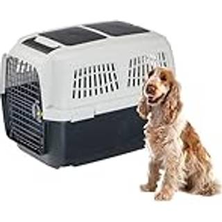 Ferplast Transportkasse CLIPPER 4 med ekstra rum - Mellem (Op til 20 kg)