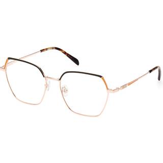 Pucci Emilio Pucci EP5222 28A 54 Briller Kvinder Guld - Shiny Rose Gold Black Orange - 54mm