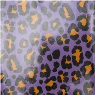 Meterware PVC-Stoff Glossy Acid Leo lila - Lila