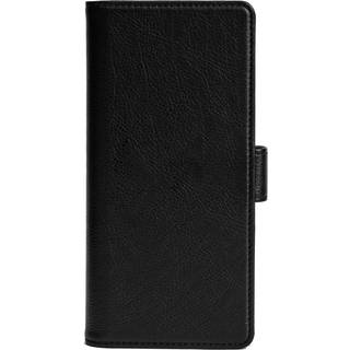 Essentials Samsung S21 Ultra PU wallet, detach, 3 card, Black