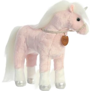Breyer Aurora Exquisite Aurora udstoppet dyr - Realistisk detaljering - Fantinativt leg - Pink 13 tommer