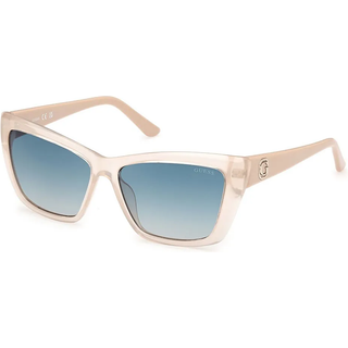 Guess Kvinde GU00098 25P Solbriller Injiceret Elfenben Grøn Cat Eye Normal Skygge