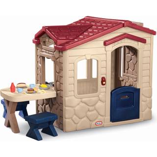 Little Tikes Legehus m. Bord Naturel