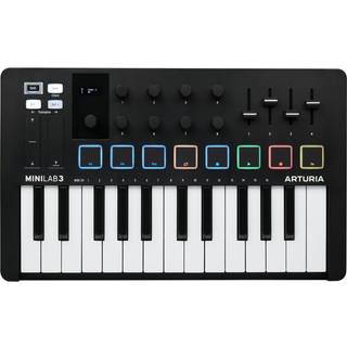 Arturia MiniLab 3 Master-Keyboard Black