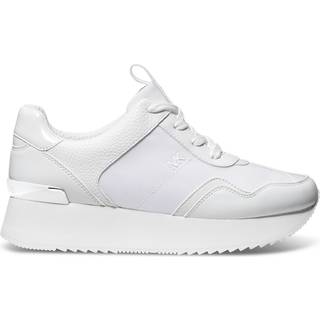 MK Raina Canvas Platform Trainer - White - Michael Kors - EU 36.5
