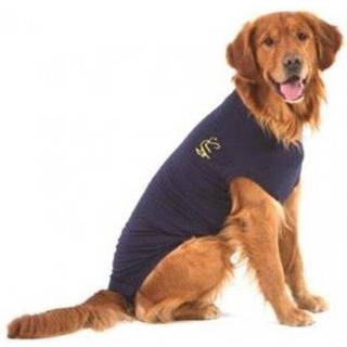 Post-op kropsstrømpe Medical PetShirt Hundbody Blå S+