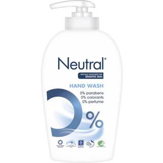 Neutral Handwash, cremesæbe i pumpeflaske, Svanemærket og Astma Allergi godkendt, 250 ml.