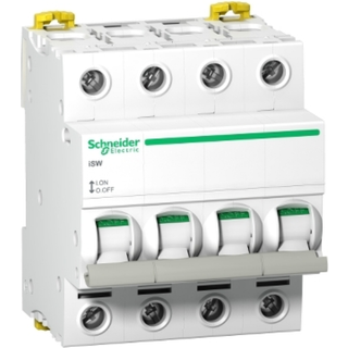 Schneider Electric Acti9 Lastadskiller iSW 4P 63A 415VAC 72mm