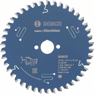 BOSCH Rundsavsklinge Expert for Aluminium 140 x 20 x 1,8 mm, 42