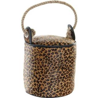dørstop DKD Home Decor Leopard 19 x 19 x 19 cm