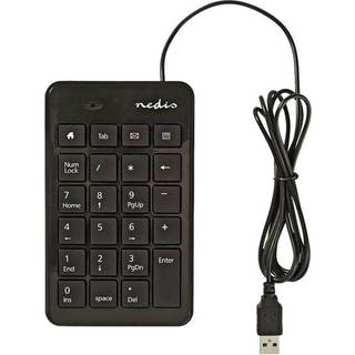 Nedis Numeriske tastatur med kabel   USB   Sort