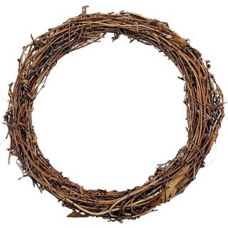 16 tommer store naturlige grapevine kransringe rotting vinstokgren krans hoop til DIY håndværk krans jul påske ferie dekoration sæsonbestemte dek