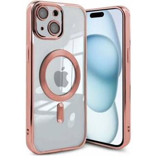 Luxury Mobilskal med Magsafe iPhone 15 - Rosa