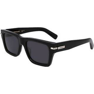 Ferragamo Mand SF2033S 001 Solbriller Acetat Sort Firkantet Normal