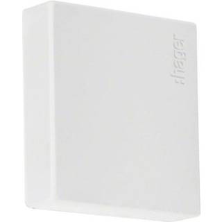 Wexøe Endestykke hf lf 25x25mm ral9016