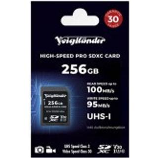 Voigtländer Prof. High-Speed SDXC, UHS-I, Cl10, U3, V30 (100/95 MB/s) 256 GB
