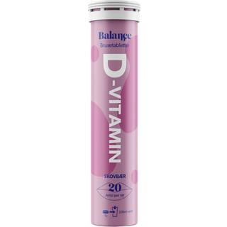 Balance Brusetabletter D-Vitamin (20 tabl)