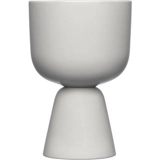 Iittala Nappula Krukke 19x12,5 Cm - Krukker Keramik Lysegrå - 1072815