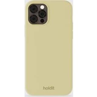 Holdit iPhone 12 / 12 Pro Soft Touch Silikone Cover - Biscotti