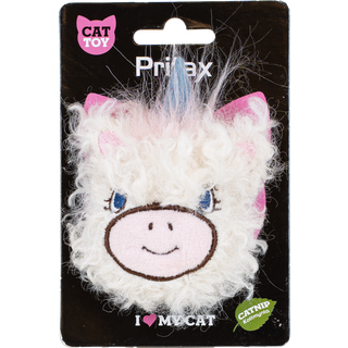 Kattelegetøj Enhjørningehoved