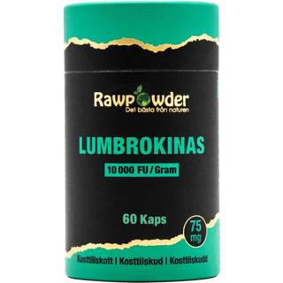 RawPowder Lumbrokinase, 60 kapsler