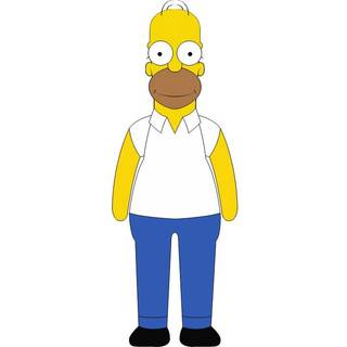 Shelf Talkers Homer 12"""" Talking Plush fra The Simpsons Pull String Toy Collectible Plys