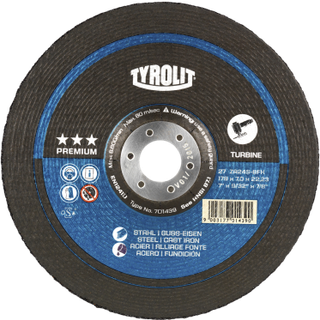 Skrubskive Premium 27F ø230×7 ZZA24T-BFK