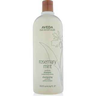 Aveda Rosemary Mint Purifying Shampoo Dybderensende shampoo  Til glans 1000 ml - 1000 ml