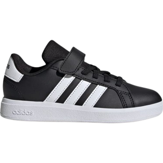 Grand Court 2.0 Kids sko - Core Black / Cloud White / Core Black - 33 1/2