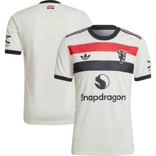 Manchester United 24/25 Authentic tredjetrøje - Off White - XL