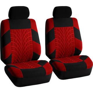 FH Group Car Seat d?kker fors?der kun r?d rejsemester s?de d?kker bils?de d?kker airbag kompatibelt universelt pasform indvendigt tilbeh?r Biler