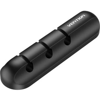 Vention - Cable Manager KBSB0 for Desktop Computers with 7 Ports Black