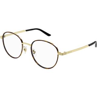 Gucci Mand Gucci GG1353OA 002 Optiske stel Metal Guld Rund