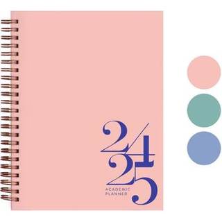 Riley's Planner 2024-2025 Academic Year 18-månaders Classic Weekly Planner-Timeless Weekly & Monthly Agenda Planner Hållbara omslag Noter Sidor T