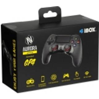iBox Aurora GP4 Gamepad Controller til PlayStation, Android, iOS, Windows (Inkl. Touchpad)