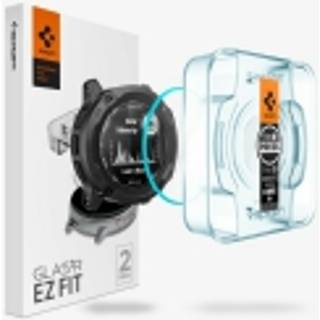 Garmin Instinct 2X Solar Spigen EZ Fit GLAS.tR Skærmbeskyttelse - 2-Pak - Gennemsigtig