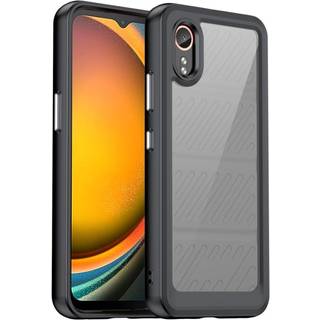 SKALO Samsung Xcover 7 Armor Hybrid Bumper Cover - Sort