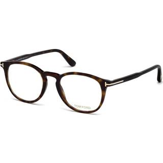 TOM FORD Unisex FT5401 1 Vista -rammer Acetat Sort Rund Normal