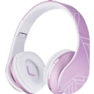 PowerLocus P2 Høretelefoner til børn (Pink/Hvid)